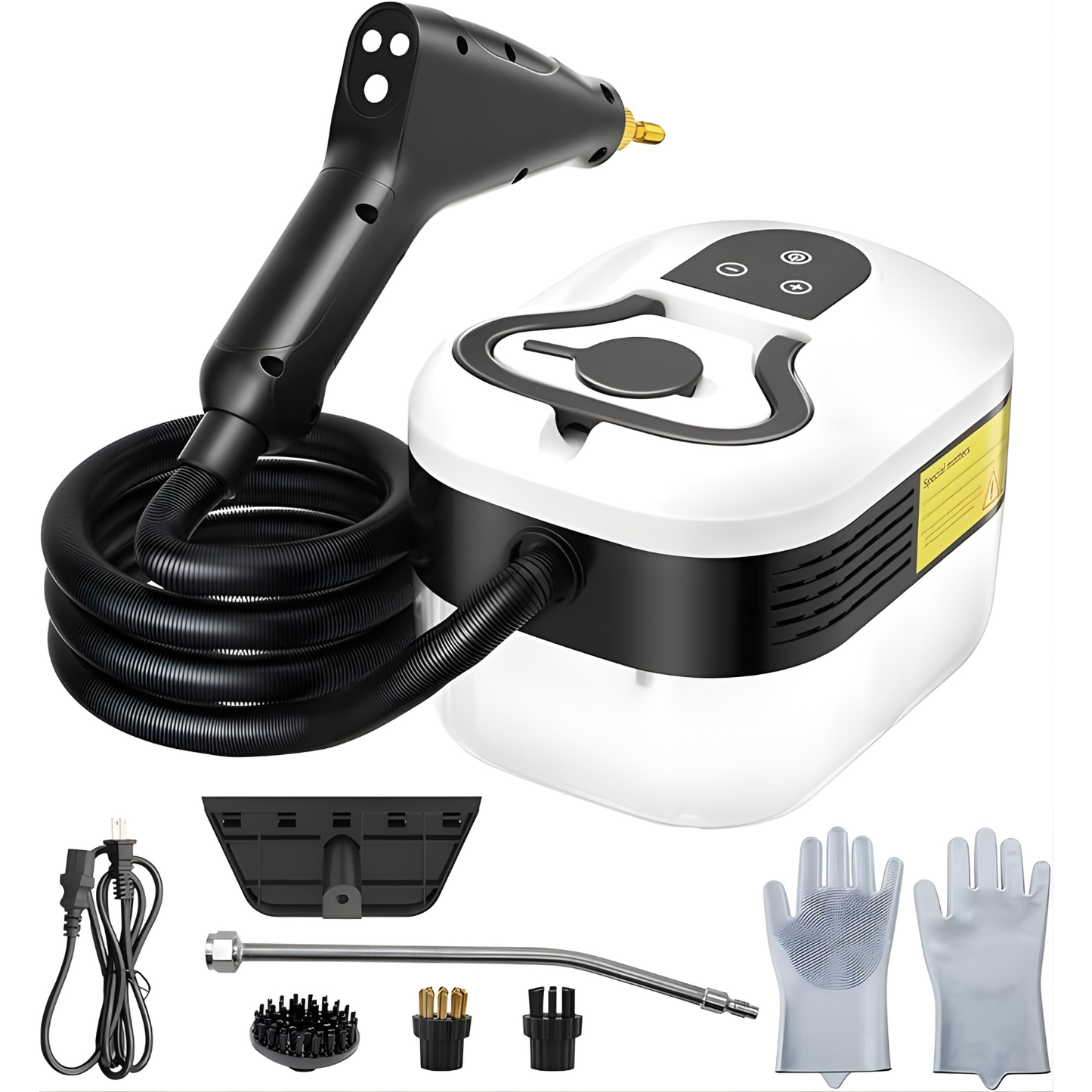 Ατμοκαθαριστής υψηλής πίεσης 2500W με γάντια